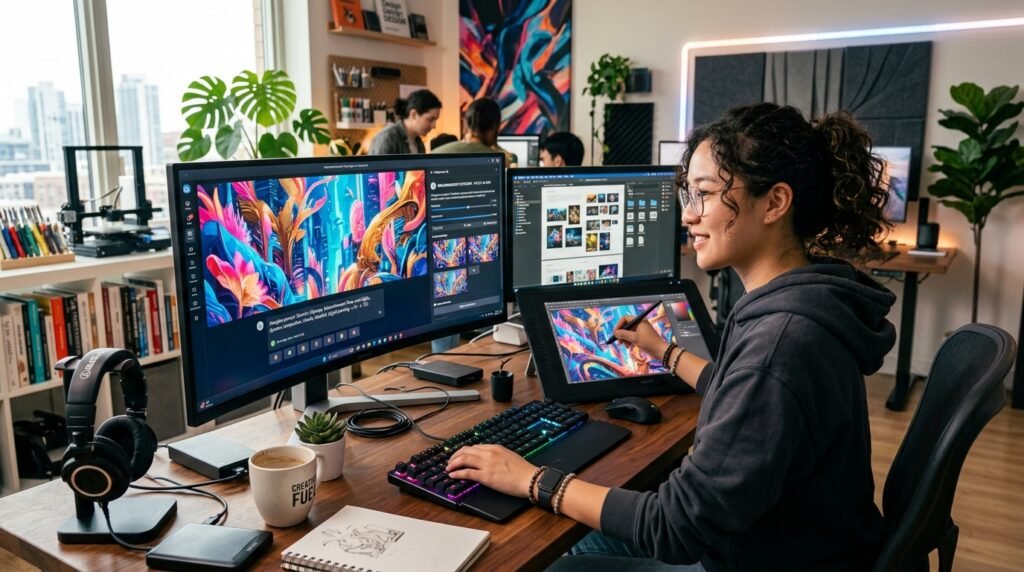 AI design and image generation tools for creators