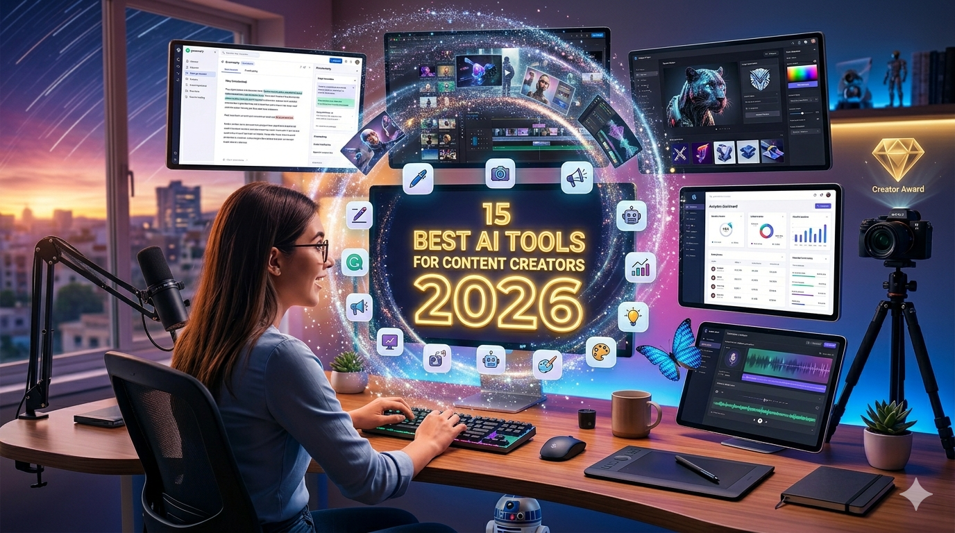 Best AI Tools for Content Creators in 2026